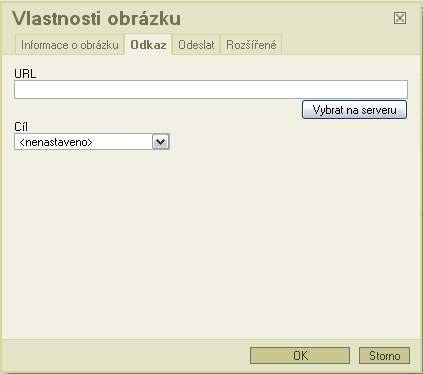 9.3. Další nastavení obrázkù a) "Alternativní text" - tento text se zobrazí návštìvníkùm Vašich stránek v pøípadì, že se jim z nìjakého dùvodu nezobrazí obrázky.