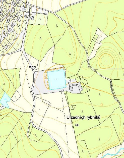 10 SMO5 (státní mapa odvozená) - velmi nekvalitní výškopis (ZM10) - problematický polohopis - informačně chudé - hranice parcel často nereflektují hranice viditelné v