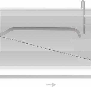 2 I Spojení flexibilní hadice Twist Lock 2.2.1 Stanovte potřebný počet profilů Změřte délku mezi přípojkou nebo skimmerem a nejvzdálenějším bodem bazénu.