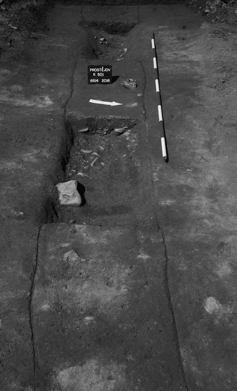 106:35). Vedle hrobu kultury se šňůrovou keramikou a reliktů žárového pohřebiště mladší doby bronzové (cf.