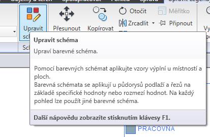 Všetky nastavenia sú prístupné cez dialóg Upravit barevné schéma.