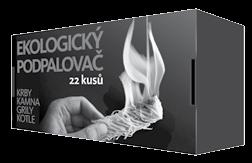 Příslušenství ӏ Podpalovače a čističe skla Ekologický podpalovač S ekologickým podpalovačem rozděláte