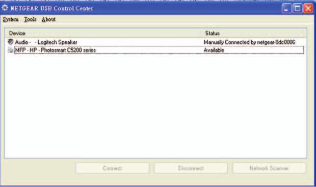 3. Kliknite na položku Connect (Pripojiť). Súbor readyshareconnect.exe (pre systém Windows) môžete prevziať na adrese: www.netgear.