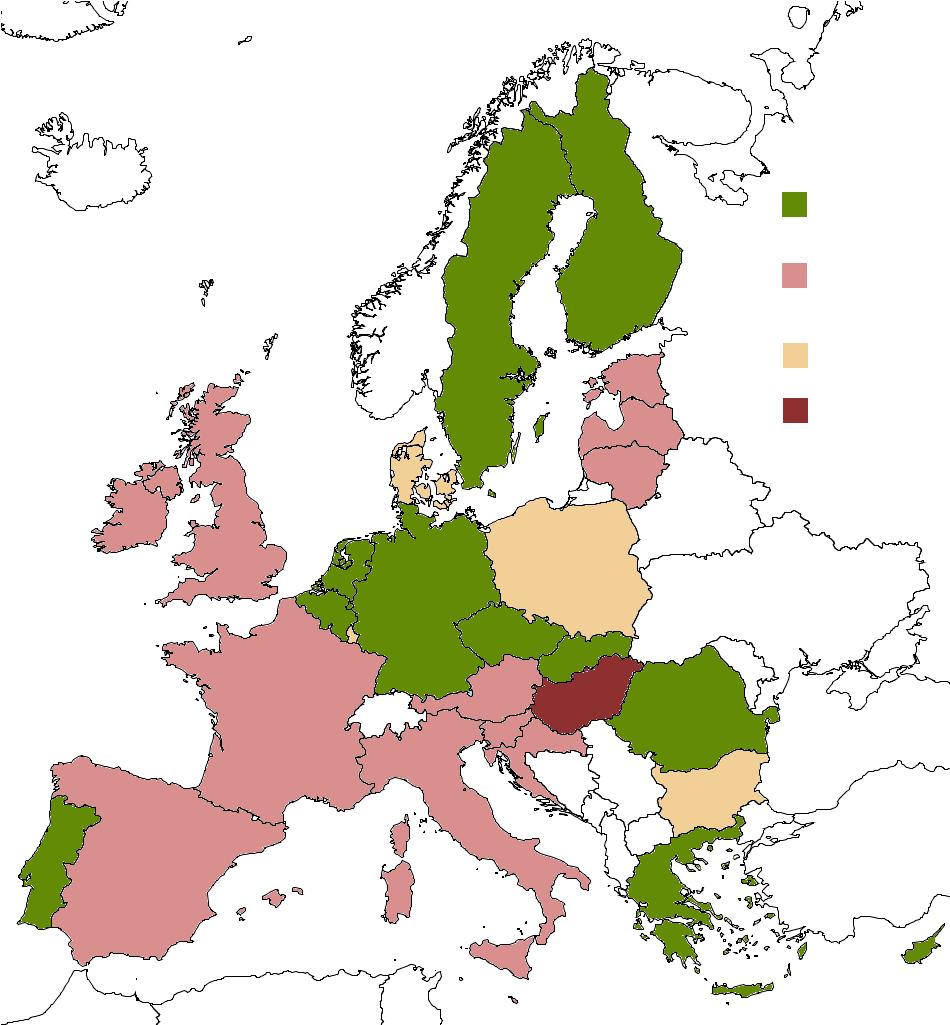 Alternativní schéma Kombinace (EEO a alternativní schéma) Povinné schéma (EEO) Není specifikováno Obr.