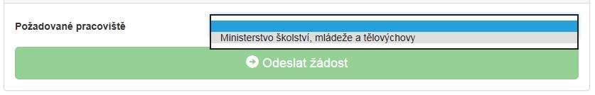 Bez zaškrtnutí checkboxů (a tedy odsouhlasení veškerých prohlášení a ujednání) nebude možné žádost odeslat.