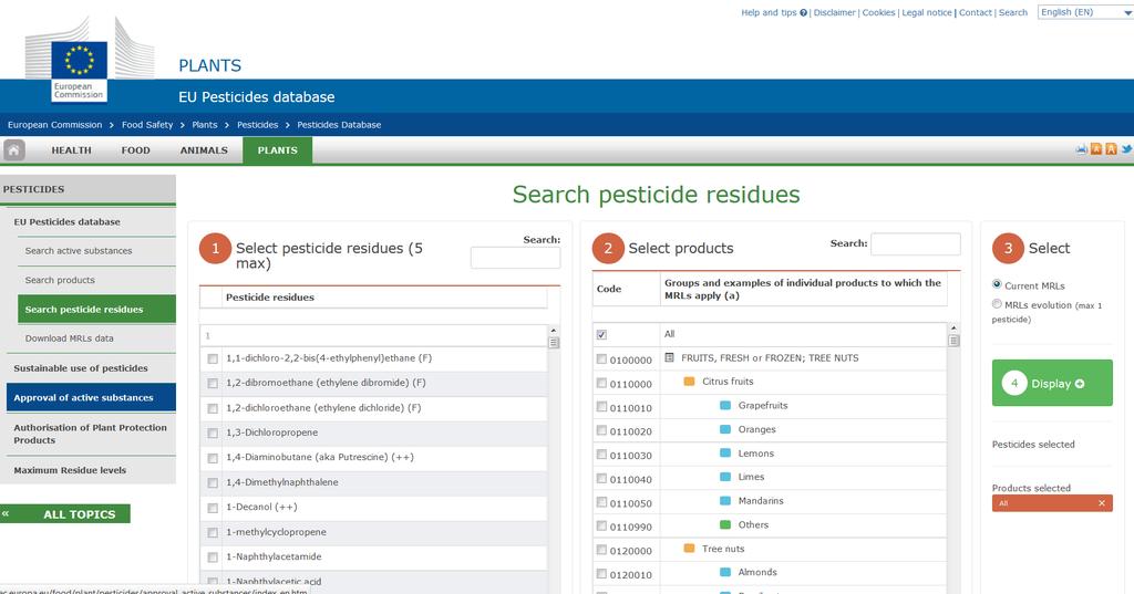 Rezidua pesticidů v