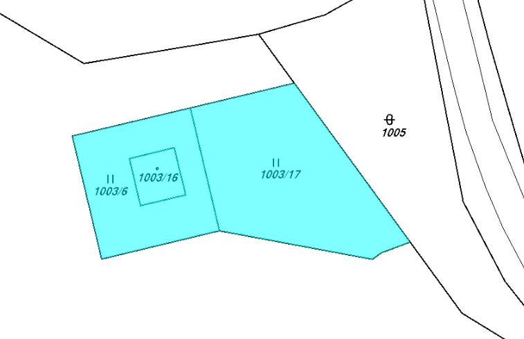 Oceňovaná nemovitá věc představuje rodinný dům č. p. 542 umístěný na pozemku parc. č. 1003/16 a dále pak pozemky parc. č. 1003/6, č. 1003/16 a č. 1003/17, které společně tvoří jednotný funkční celek.