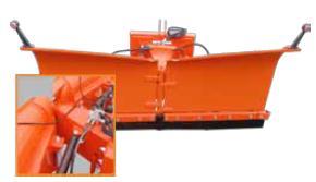 2 SNOW PLOW COMMUNAL STRAIGHT ÚHEL ZATOČENÍ [ ] ANCLE OF TURN [ ] 2600 990 530 30 3000 990 560 30