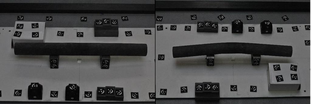 VÝSLEDKY Obr. 5-20 Příklad fotografií kalibračního pole Tab.