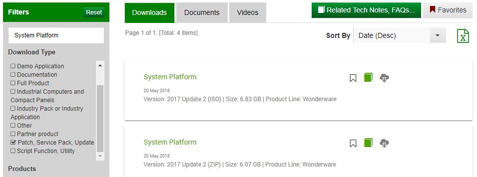 Strana 19 Instalace a dostupnost Update 2 Update 2 je určen pro uživatele Wonderware produktů verze 2017 a nevyžaduje novou licenci (stačí stávající licence pro verzi 2017).