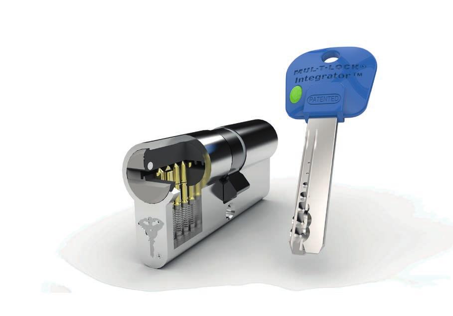 Mul-T-Lock Integrator Patentová ochrana výroby klíče Popis modelové řady Integrator :