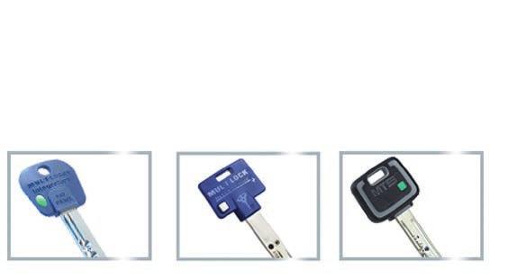Bezpečnostní karta je součástí balení každého dodaného produktu Mul-T-Lock. Smluvní střediska Mul-T-Lock používají k výrobě klíčů pouze originální polotovary klíčů Mul-T-Lock.