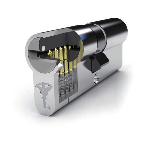 Mul-T-Lock 7x7 Ekonomické řešení Popis modelové řady 7X7: Zamykací mechanismus: 7 stavítek v jednořadém