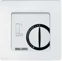 AKUMULAČNÍ KAMNA REGULÁTOR TEPLOTY V MÍSTNOSTI ELTROMATIC 56 57 Dvoubodový prostorový termostat pro montáž pod omítku Prostorový termostat k montáži pod omítku v exkluzivním designu.