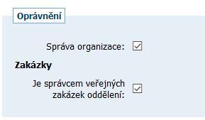 Obrázek 24: Detail uživatele Na detailu uživatele lze pomocí tlačítek provést úpravu profilu uživatele a změnu hesla, správce organizace má navíc možnost přiřadit uživatele do konkrétního oddělení