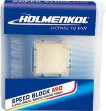 ZÁVODNÍ DOKONCOVACÍ PRODUKTY HF HIGHFLUORATED WAX SPEEDBLOCK SpeedBlock WET Stlačený 100% fluorkarbonový prášek.