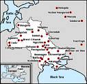 Pogromy Pogrom rusky bouře V letech 1648-1649 vyvraţdili kozáci Bohdana Chmelnického na 100 000 ţidovských obyvatel v Polsku, Litvě a Bělorusku.