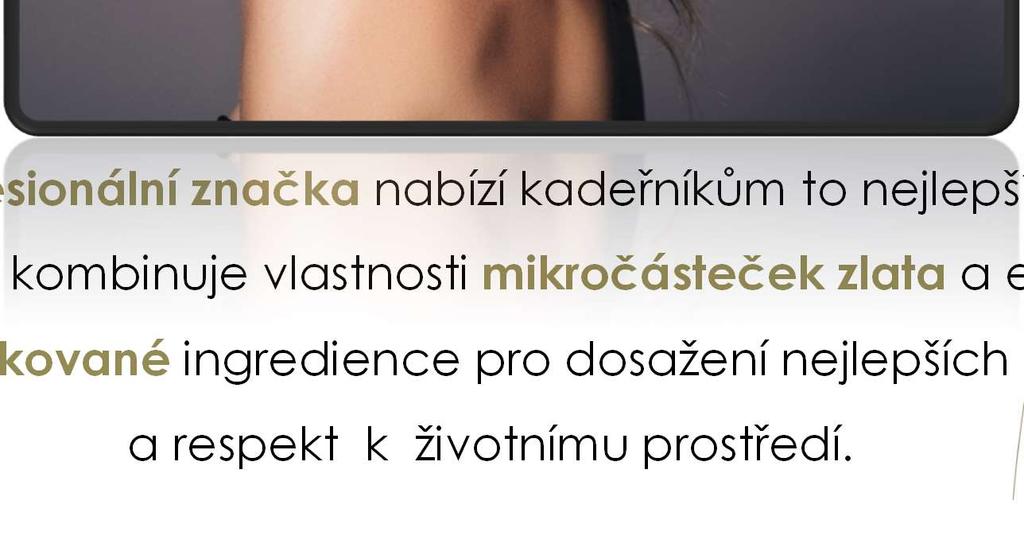 Oroexpert kombinuje vlastnosti mikročásteček zlata a