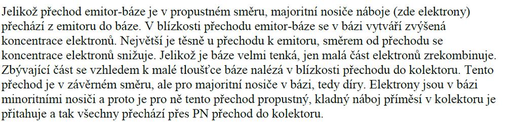 FET tranzistor Polem řízené (neboli unipolární či FET) tranzistory spínají/omezují protékající proud na základě toho, jaké napětí je na drain Tři jednotky FETu: