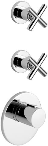 kompletní sestava, přepínání vana/sprcha 1261497090 instalační set Perfecto 38 192 Kč 27802892-00
