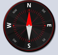 Funkce Kompas 1 2 Kalbrovat kompas? Odmítnout Potvrdt 3 0.0 N Špky vždy směřují k zeměpsnému severu. 4 Ukončt.