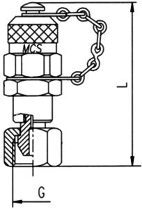 MĚŘÍCÍ SYSTÉMY - měřící body Měřící bod M16x2 s přípojkou dle DIN 2353 série průměr trubky d 1 PS-620-04-006-50 PS-620-04-006-51 6 M12x1,5 54 20 PS-620-04-008-50 PS-620-04-008-51 8 M14x1,5 315