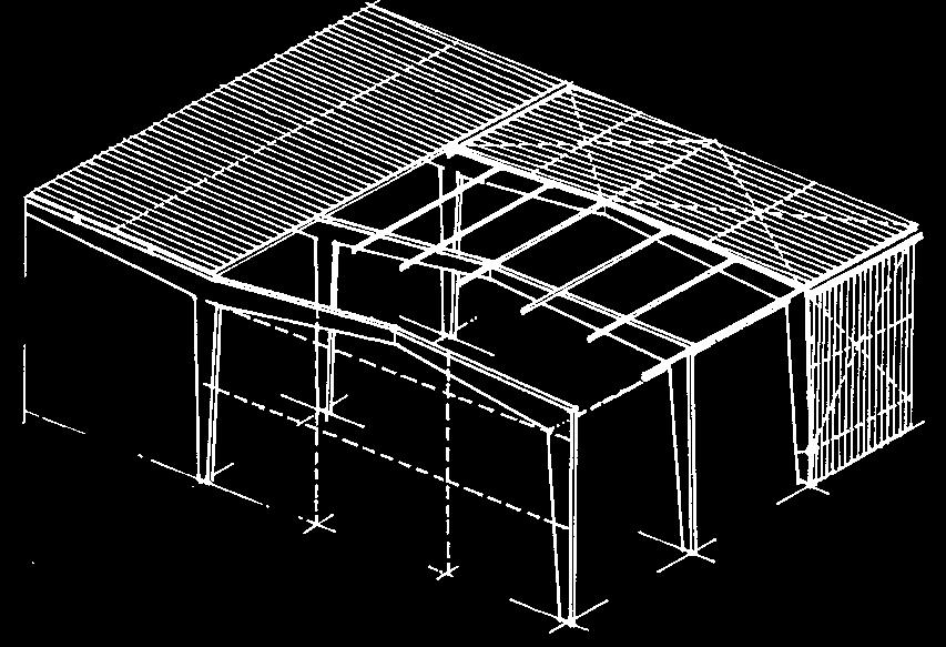 Uspořádání a prvky rámové soustavy Dvoustupňový systém rám, plošný prvek(panel)