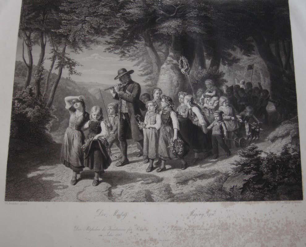 18, Májový den; Prémie Krasoumné jednoty pro Čechy na rok 1862.