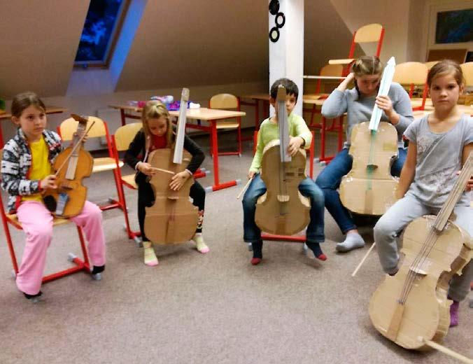 Dvacet nových dětí se přišlo učit na hudební nástroj a zapojit se do