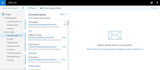 UTB ve Zlíně, Fakulta aplikované informatiky 36 Outlook V online verzi aplikace Outlook můžeme přijímat a odesílat poštu, vkládat přílohy a využívat běžných funkcí e-mailové schránky.