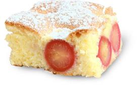 Jednoduché Suroviny 1 veľký biely jogurt 1/2 téglika krupicového cukru 1 téglik polohrubej bezlepkovej múky, napr.