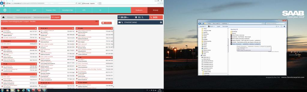 Micromedic Spuštění traumatologického plánu dispečerem