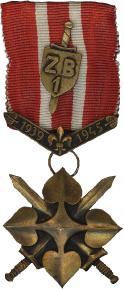 Opět to byla jubilejní Medaile za službu vlasti, ale byly uděleny jen dekrety a stužky, k výrobě