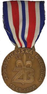 pamětní medaili 1945 1995