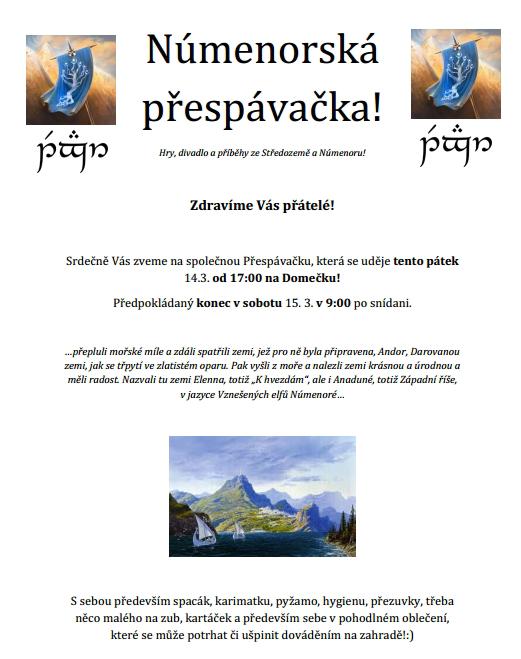 Oznámení a pozvánky na akce Příští staršovstvo se bude konat v úterý 8. 4. 2013 v 18:00 na Domečku. 14. 3. 17:00 Přespávačka na Domečku s Rybkou 15. 3. Konference CB - setkání statutárních zástupců Vsetín 22.