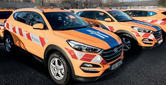 Ředitelství silnic a dálnic V roce 2016 Hyundai Motor Czech s.r.o. bylo dodavatelem 169 vozů pro Ředitelství silnic a dálnic. Většina automobilů je v charakteristickém oranžovém zbarvení.