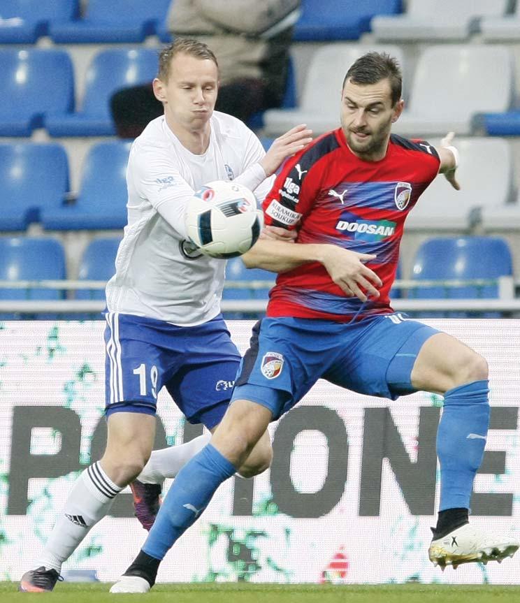 Pouze poloviční ligová úspěšnost Mladá Boleslav s Viktorií Plzeň dosud sehrála čtyřiadvacet zápasů o prvoligové body a z nich rovnou polovinu prohrála.