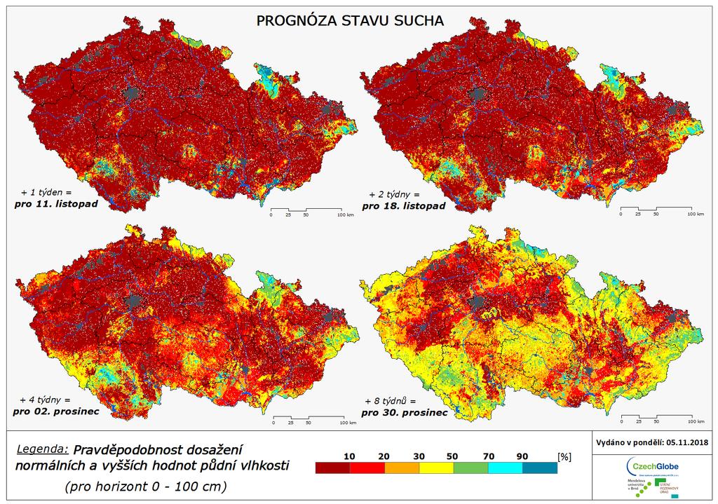 Nedostatek vody v důsledku sucha