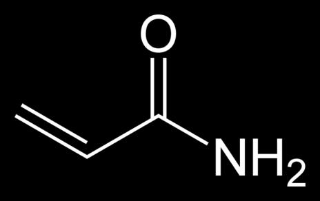 Akrylamid 2002 Švédsko vznik: rozklad asparaginu (donor NH 2 skupiny) a jeho reakce s cukrem, teploty nad 100 C (chipsy, káva a chléb) Toxicita neurotoxin, vstřebává se do celé řady orgánů (včetně