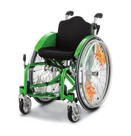 DĚTSKÉ KOČÁRKY A VOZÍKY FLASH 1.135 Dětský skládací invalidní vozík s maximální variabilitou.
