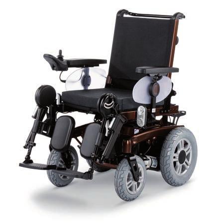 ELEKTRICKÉ VOZÍKY ichair MC1 1.610 Elektrický invalidní vozík vhodný do interiéru i exteriéru. Podpora pro dlouhodobé sezení díky dobrému odpružení zadních kol. Integrovaná stabilizační kolečka.