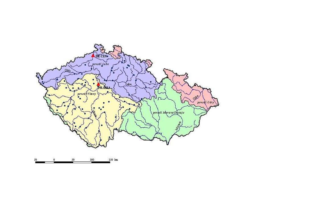 poskytl Český hydrometeorologický ústav (ČHMÚ). Podle hodnocení provedeného Wijngaard a kol. (23) nebyly v klementinské srážkové řadě od roku 191 nalezeny nehomogenity.