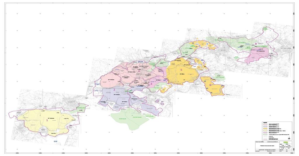 ČLENĚNÍ SEVEROČESKÉ HNĚDOUHELNÉ PÁNVE (SHP) DLE GEOMORFOLOGIE, GEOLOGICKÝCH A TEKTONICKÝCH POMĚRŮ, STAŘINOVÉHO SYSTÉMU, AKUMULACE A PROUDĚNÍ STAŘINOVÝCH VOD - ZÁPADNÍ (CHOMUTOVSKÁ) ČÁST - CENTRÁLNÍ