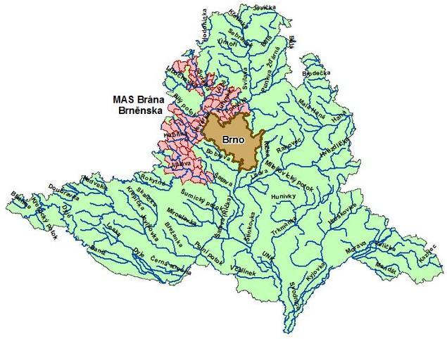 3.9. ŽIVOTNÍ PROSTŘEDÍ 3.9.1. PŘÍRODNÍ PODMÍNKY Přírodní podmínky území MAS Brána Brněnsk