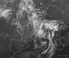 Infrared picture of the Meteosat geostationary satellite from 11