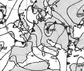 Infrared picture of the Meteosat geostationary satellite from 12