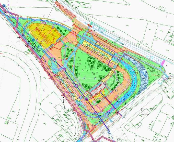 smyčky, výstavby nových tramvajových zastávek, odstavných kolejí pro tramvaje, parkovacích stání pro osobní automobily. Náklady, požadavky Ekonomické náklady vysoké. Nutno stanovit v projektu.