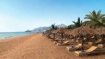Příjemný hotelový resort se nachází v emirátu Fujairah u Ománského zálivu, vzdálenost hotelu od mezinárodního letiště v Dubaji je asi 140 km.