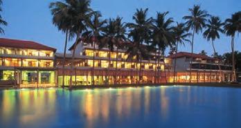 Hotel Blue Water Hotel v moderním a vzdušném stylu, velmi příjemné prostředí, kvalitní služby. Krásná zahrada s kokosovými palmami a velký bazén.