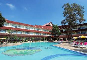 Hotel Pattaya Garden Vhodné pro nenáročné klienty, příznivá cena, ideální pro příznivce zábavy.